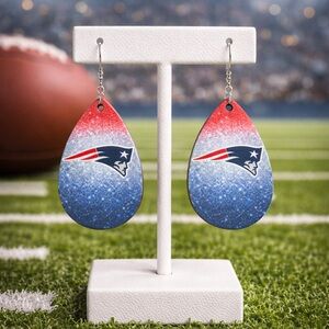 Patriots Teardrop Earrings